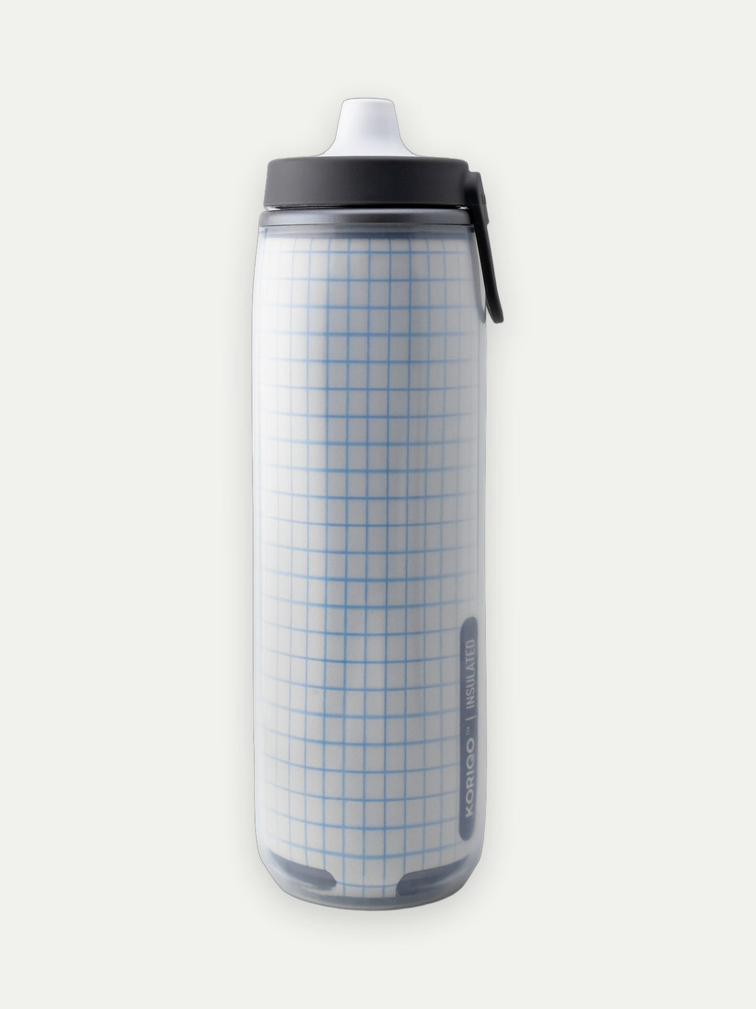 Blueprint insulated water bottle, right-side view