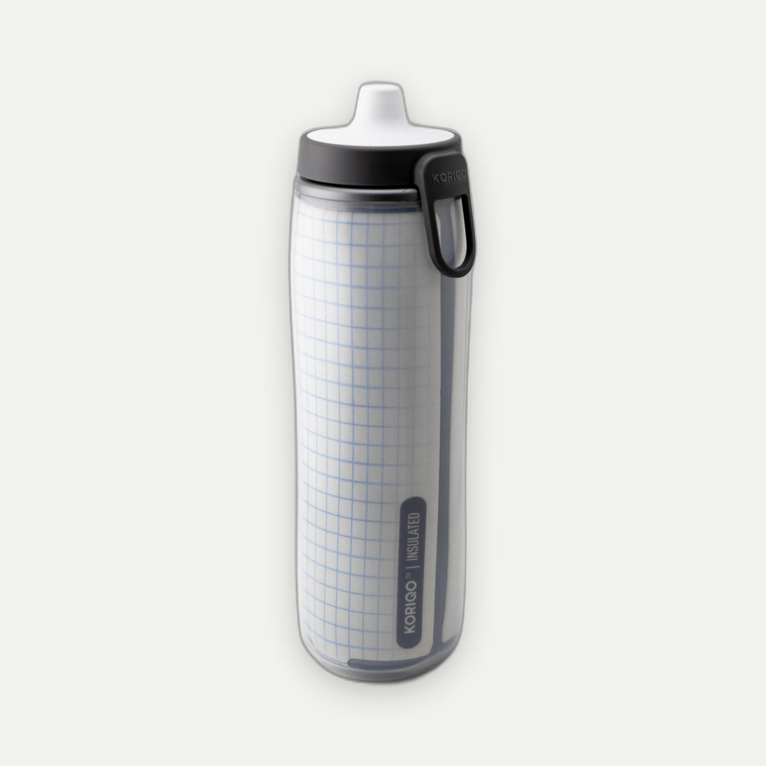 KORIQO Blueprint bottle — angle view